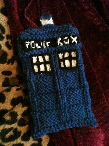 Tardis Phone Cozy