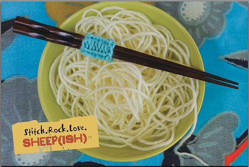 Chopstick Cozy (Knit)