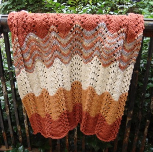 Modern Lace Baby Blanket photo 4