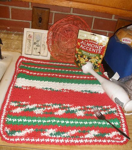 Pretty Crochet Dish Mat