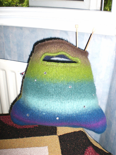 Felted Tote Bag