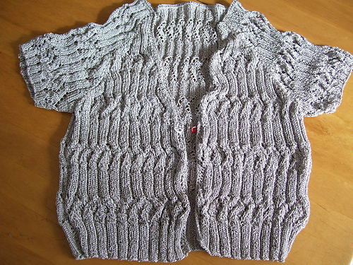 # 02 Kurze Ajourjacke