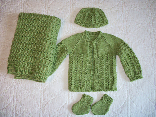 Aqua Layette Set / Lullaby Layette photo 6