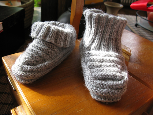 Nanna's baby bootees