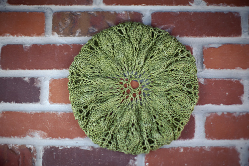 Perennial Top Down Silk Beret