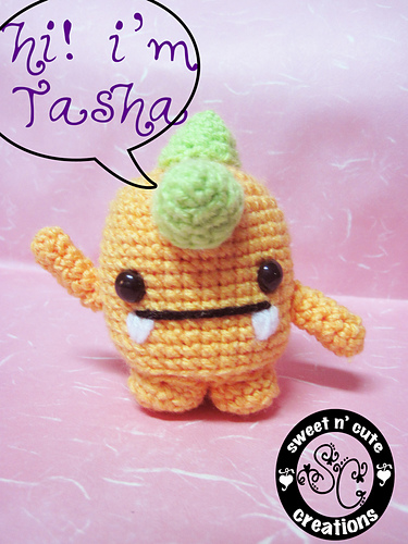 Amigurumi Carrot Monster