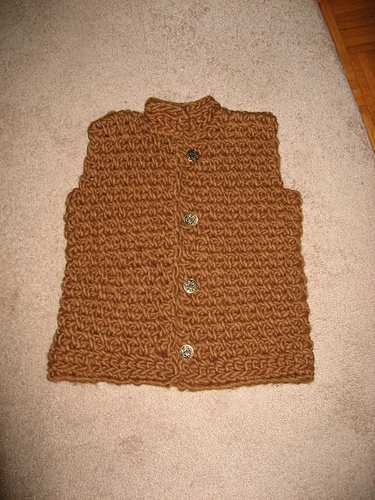 Mother Daughter Vest (Crochet)