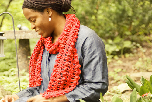 Cherry Cordial Scarf