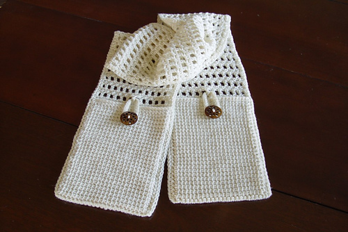 Hand Warmer Scarf