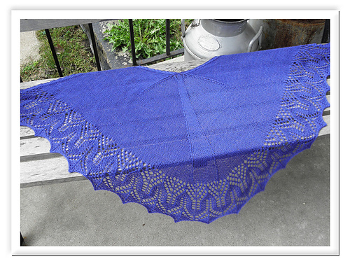 Iolite Shawlette