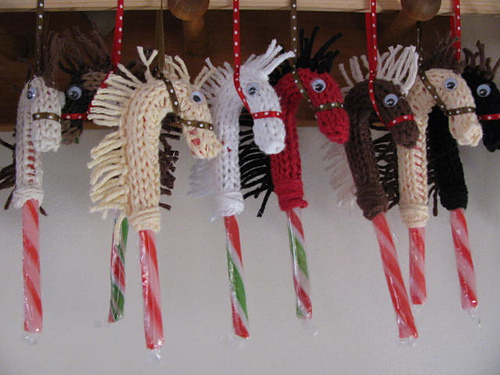 Candy Cane Pony from  Hollinger's Fiber Farm