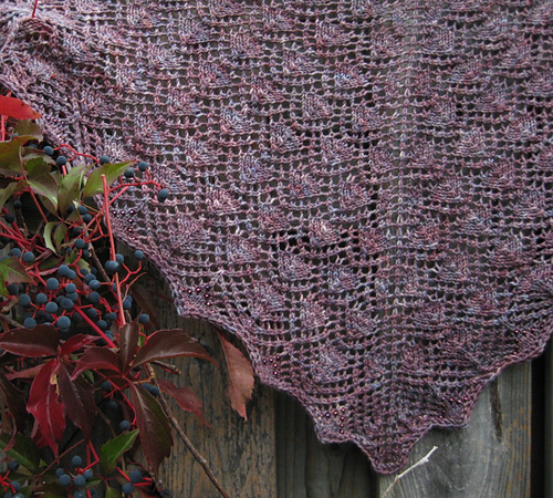 Soraya - Triangle Shawl