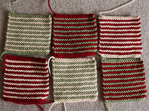 01 Striped Garter Stitch
