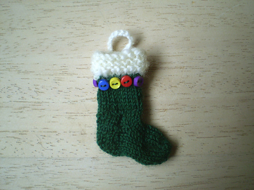 Advent Garland 6, Stocking