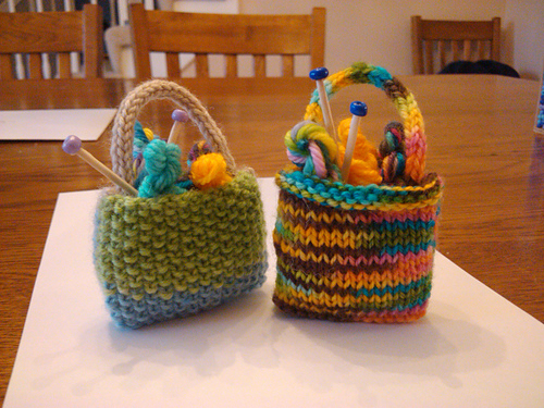 Miniature Knitting Bag photo 5