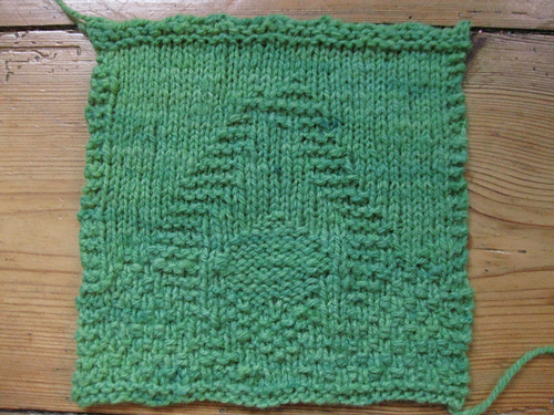 Doctor Who Vervoid dishcloth