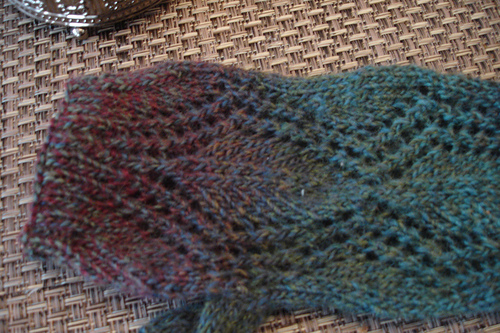 183-62 B Wrist warmers / Pulswärmer
