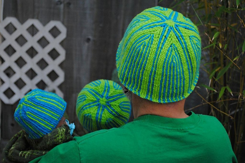 "Solstice Arrow" A Crochet Hat