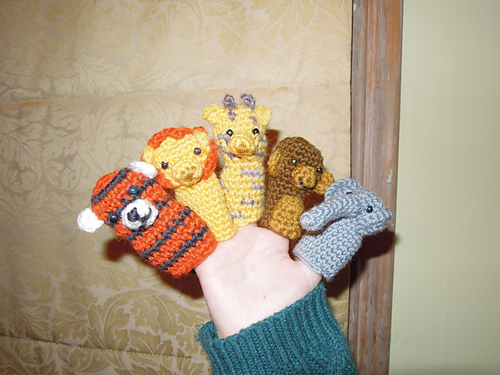 Zoo Finger Puppets