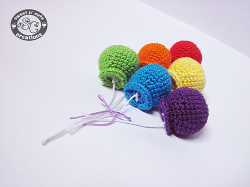 Squeedorable Amigurumi Balloons
