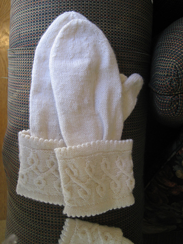 Polished Cuffed Hat & Mittens