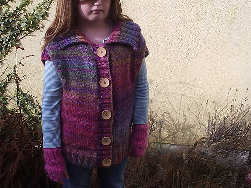 Collared Waistcoat Cardigan