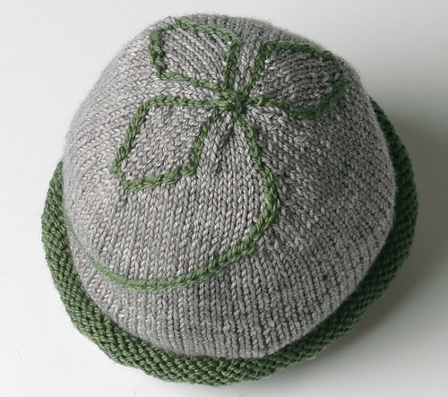 Skinny Shamrock Baby Hat
