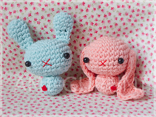 Conejitos amigurumi