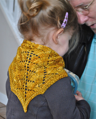 Boiled Wool Shawl, Harmony