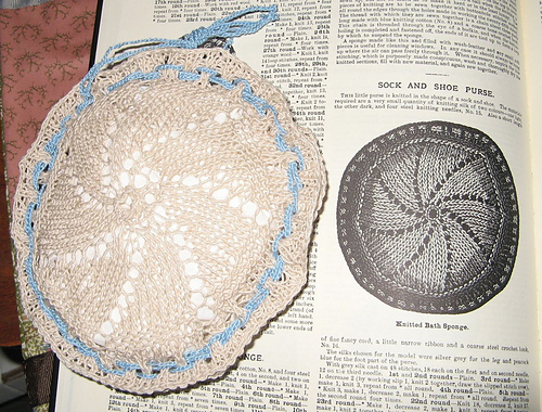 Knitted Bath Sponge