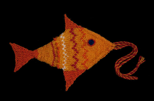 A Fish Shaped Purse from Peru