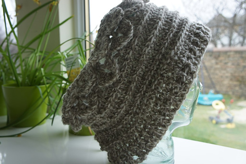 Autumn Leaves Crocodile Stitch Cowl & Ear Warmer photo 6