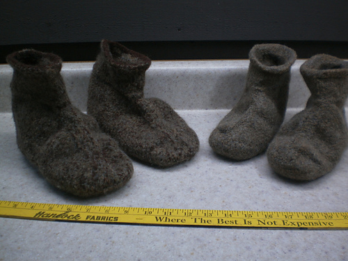 Fulled Booties
