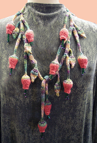 Amanda's Cascade of Flowers Choker