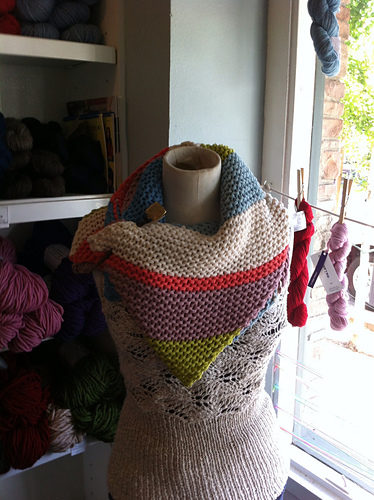bias shawl