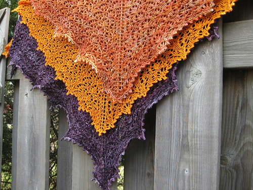 Kiran - Triangle Shawl