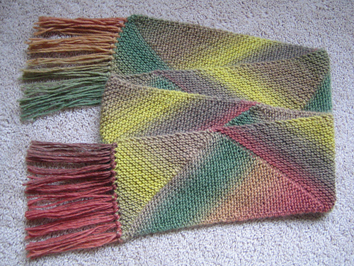 Multidirectional Diagonal Scarf photo 9