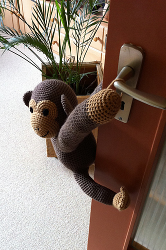 Pablo, the door monkey