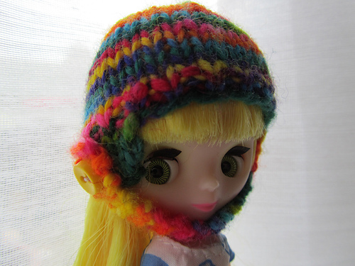 Earflap Hat for Petite Blythe