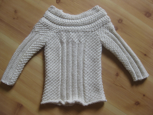Matilda Round-neck Textured Sweater