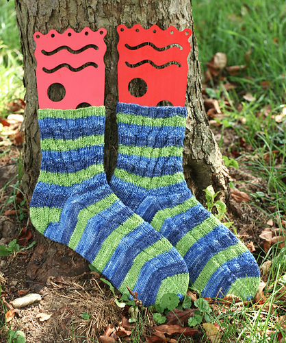 Rotation Rib Socks