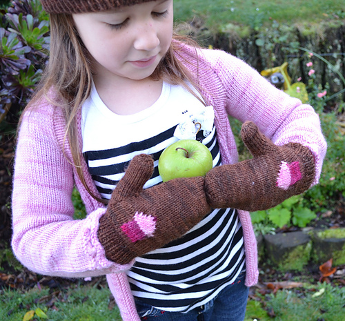 Cupcake Mittens