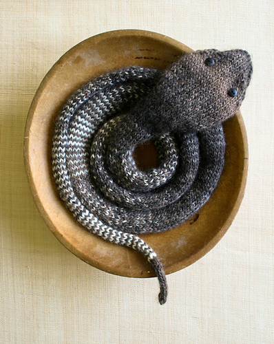 Ravelry: Striped Stockinette Snake pattern by Purl Soho