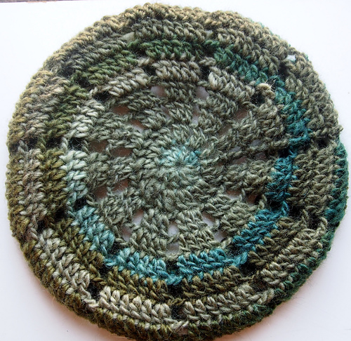 Patched/Pyramid Beret