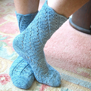 Ravelry: Cloudland Socks pattern by Lynne Vogel