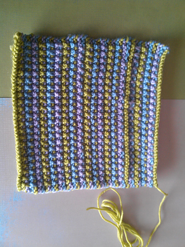 Mosaic Garter Stitch