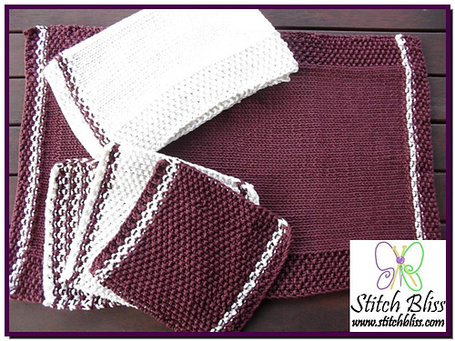 Wash cloth and hand towel