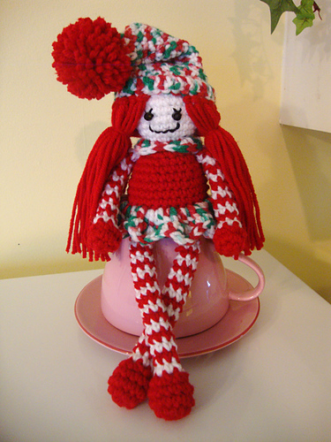 Christmas in July Crochet Elf