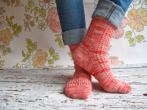 Lilybet sokker - bycoopknitsFlickr
