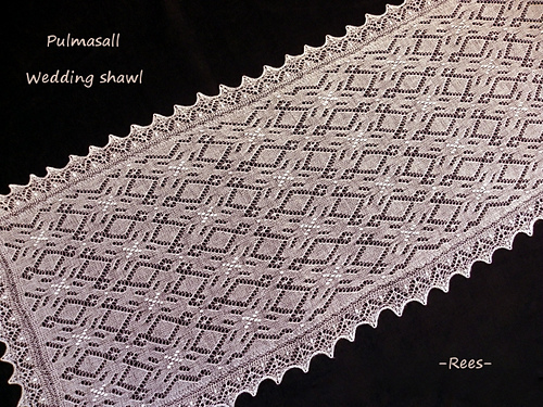 Pulmasall  *  Wedding Shawl